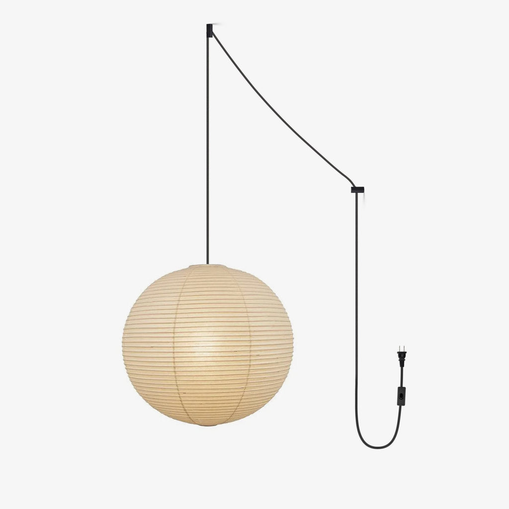 Tildenelle Paper Pendant Light-Moonnatur
