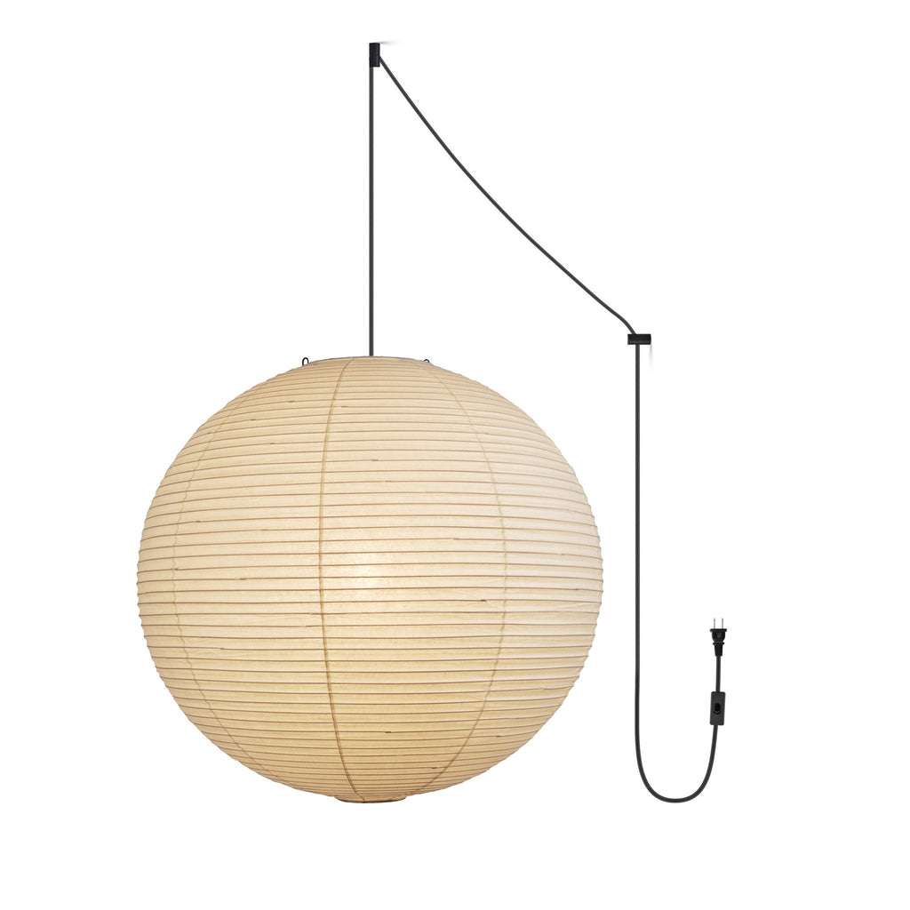Tildenelle Paper Pendant Light-Moonnatur