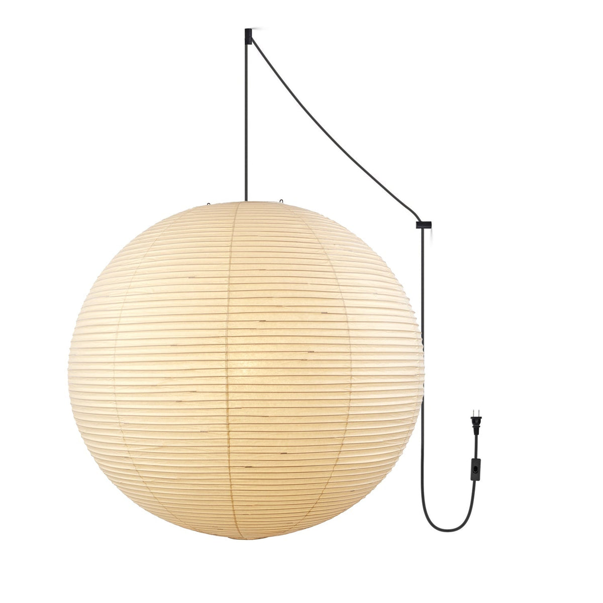 Tildenelle Paper Pendant Light-Moonnatur