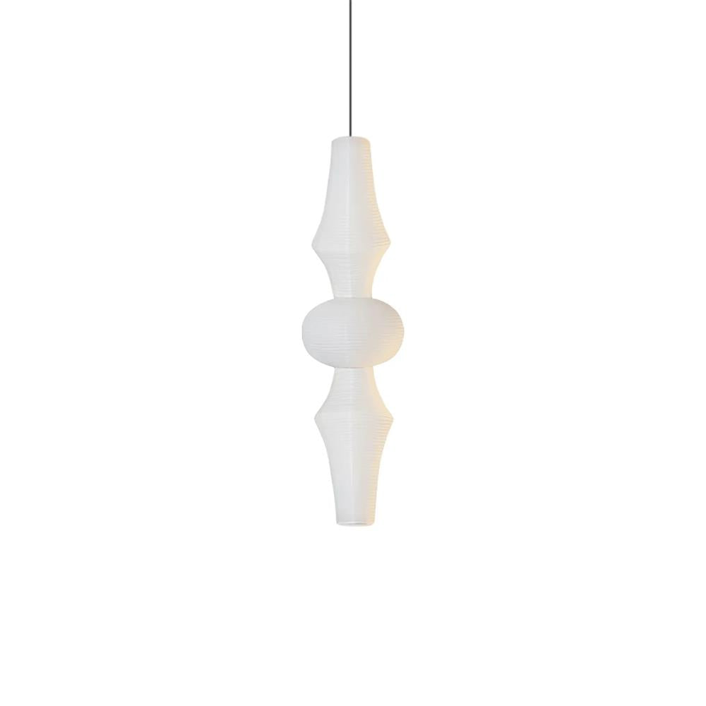 Tildenmoss Paper Pendant Light-Moonnatur