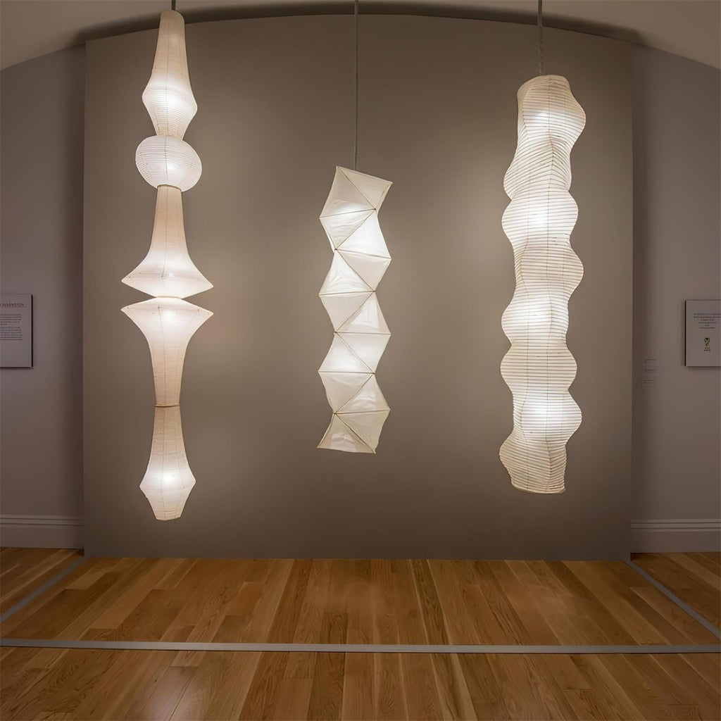 Tildenmoss Paper Pendant Light-Moonnatur