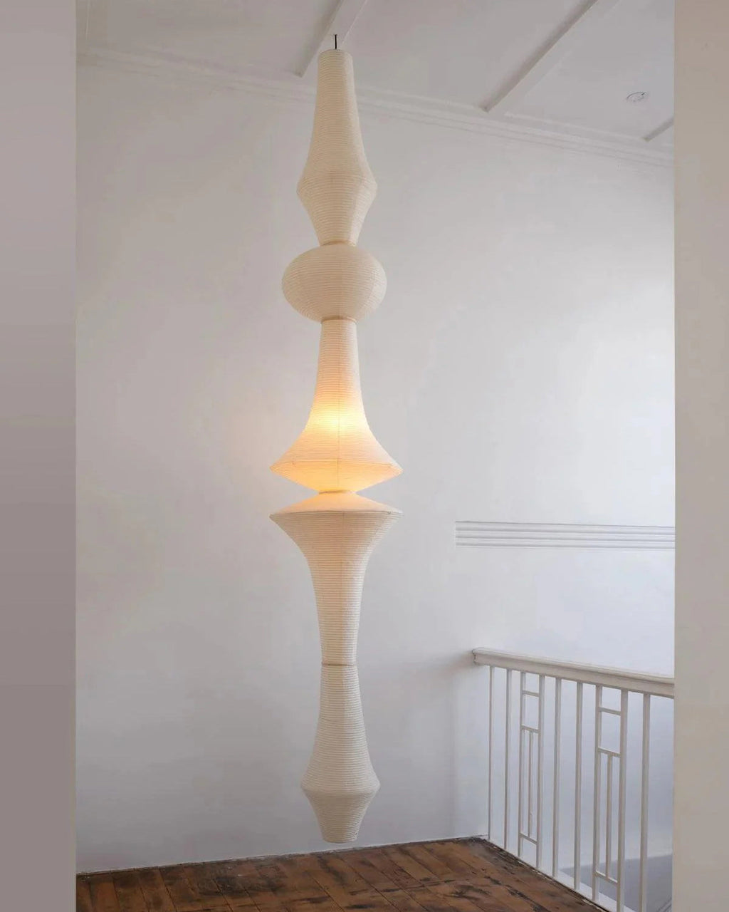 Tildenmoss Paper Pendant Light-Moonnatur