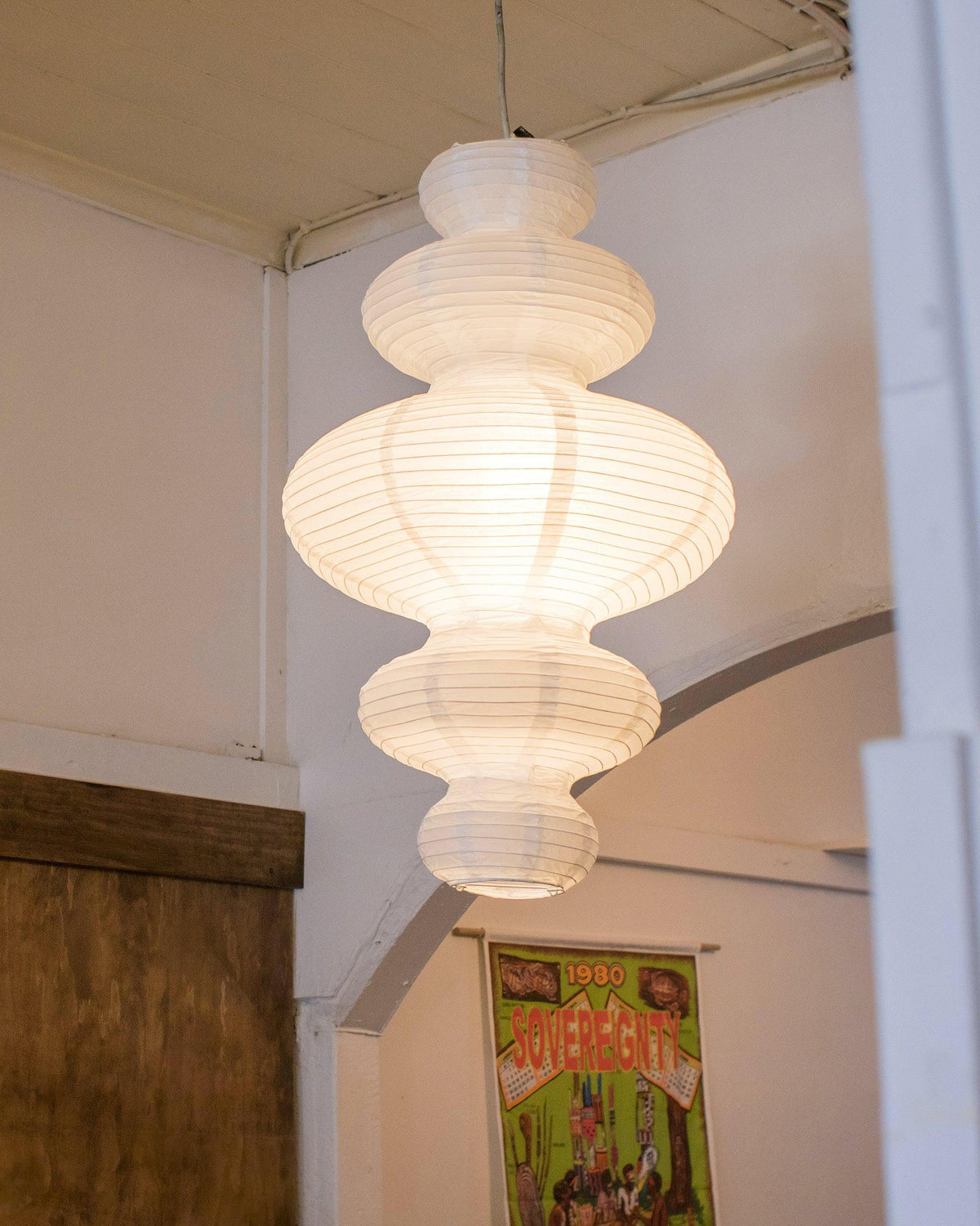 Penrellyn Paper Pendant Light-Moonnatur
