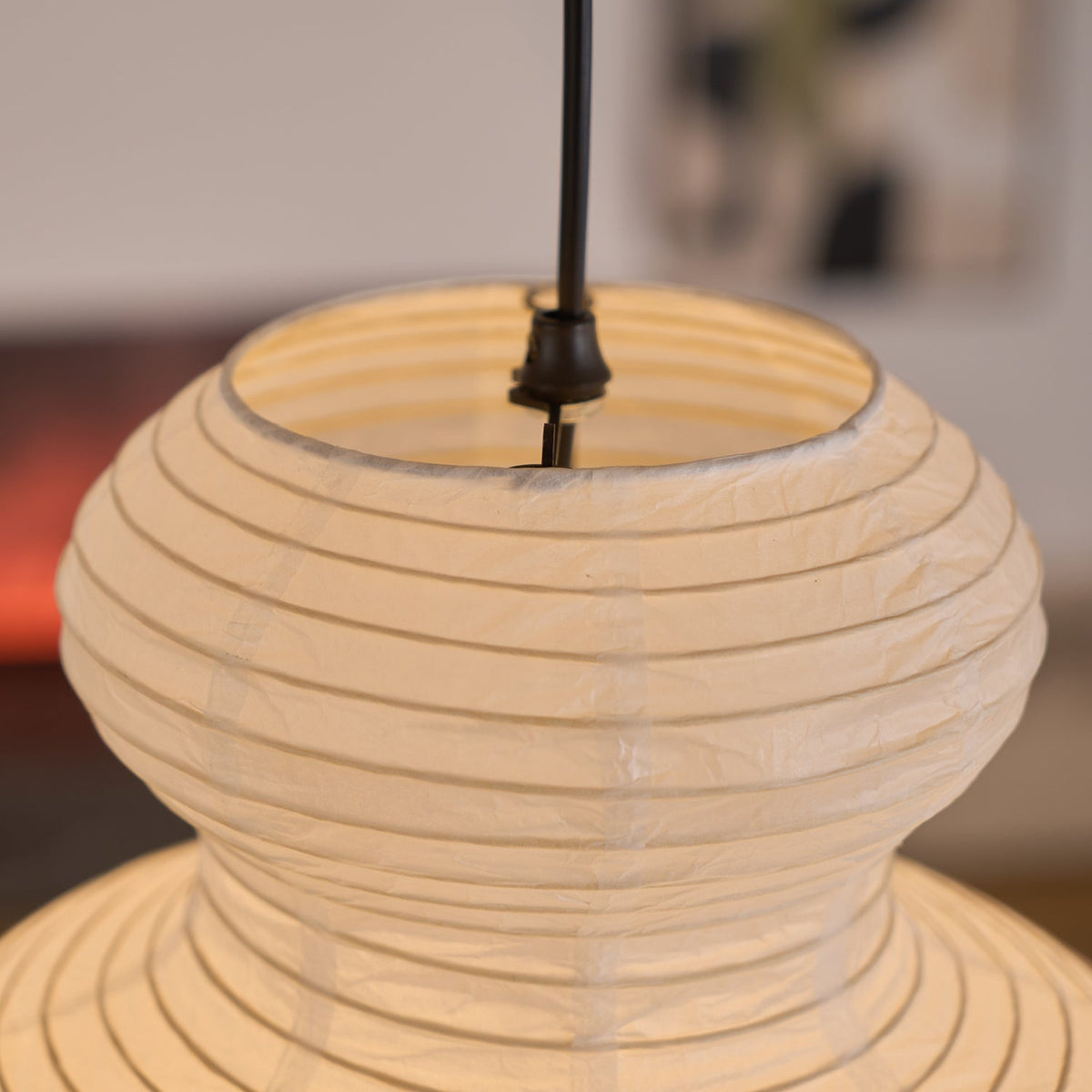 Penrellyn Paper Pendant Light-Moonnatur