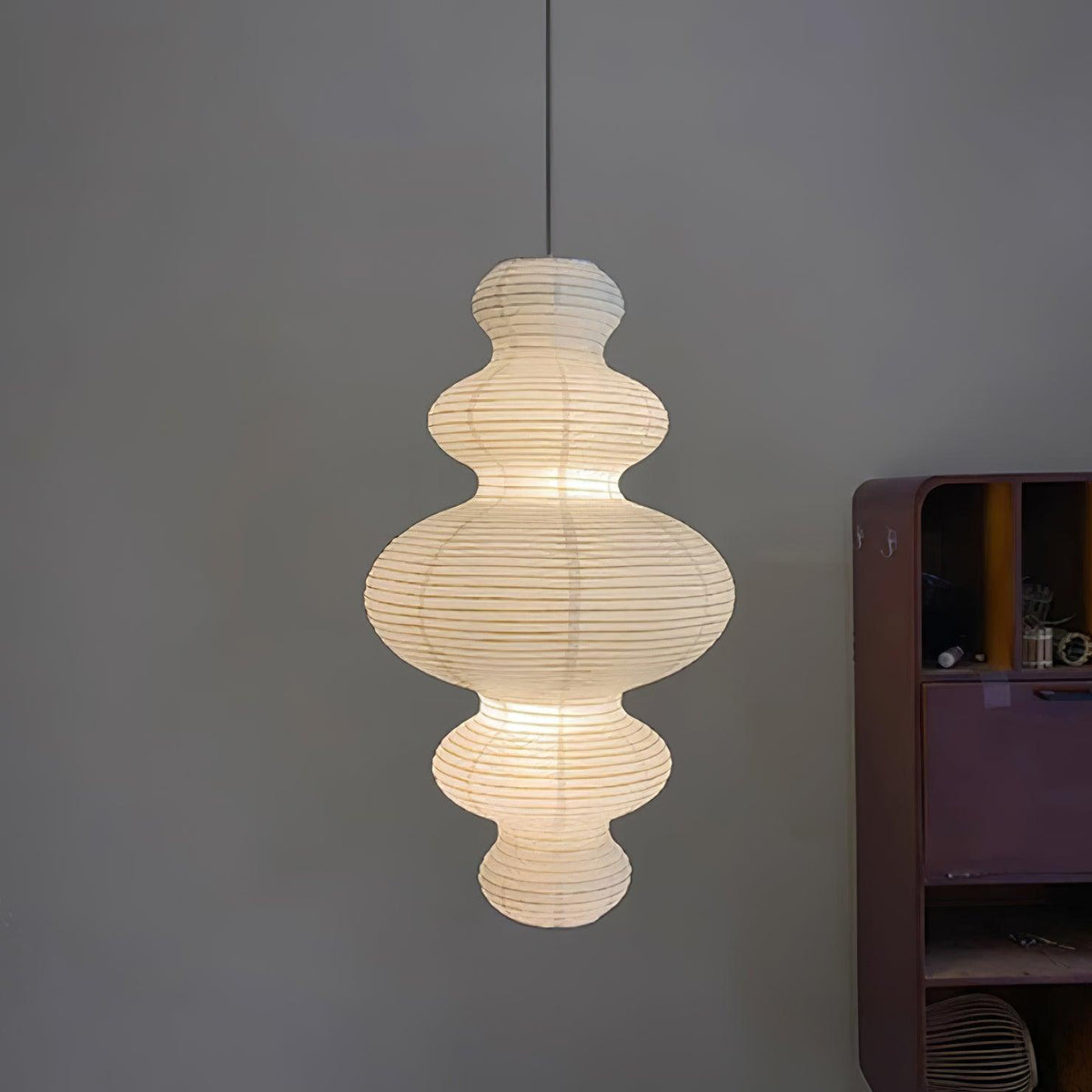 Penrellyn Paper Pendant Light-Moonnatur