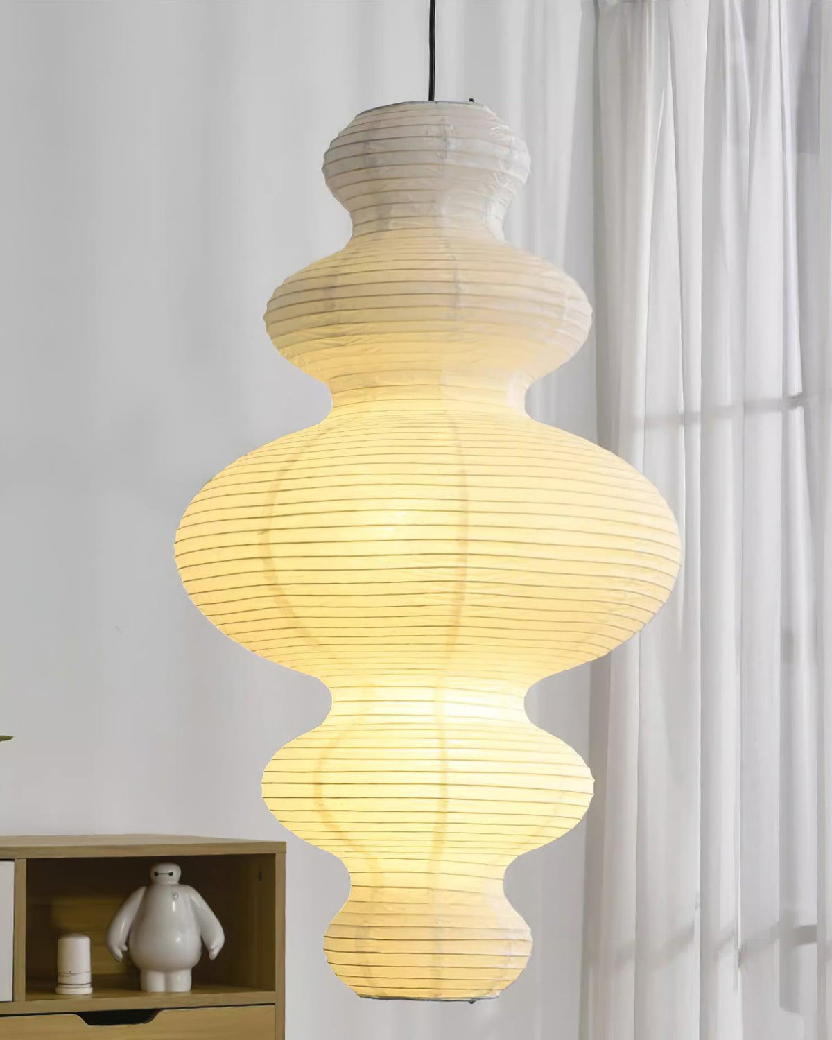 Penrellyn Paper Pendant Light-Moonnatur