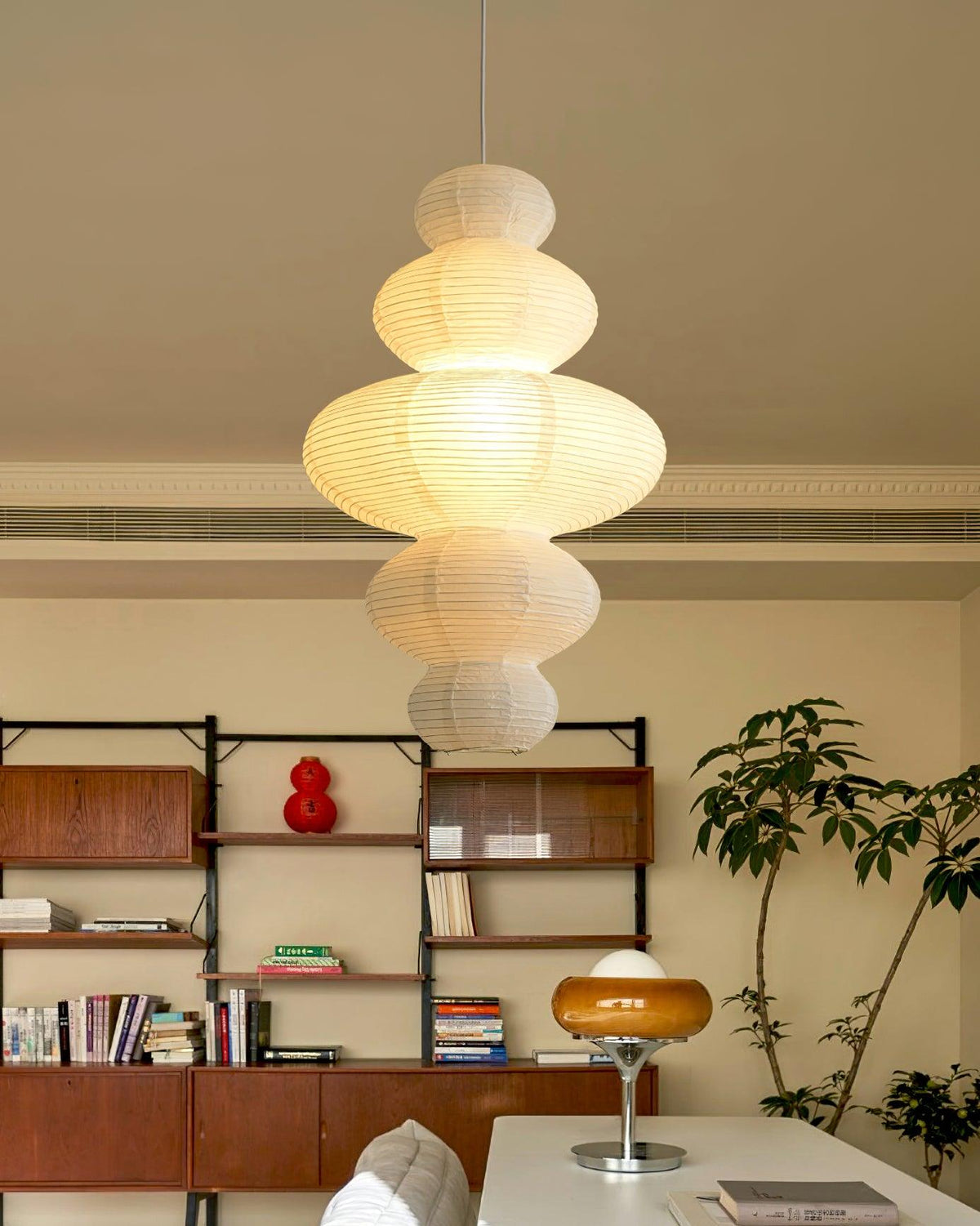 Penrellyn Paper Pendant Light-Moonnatur