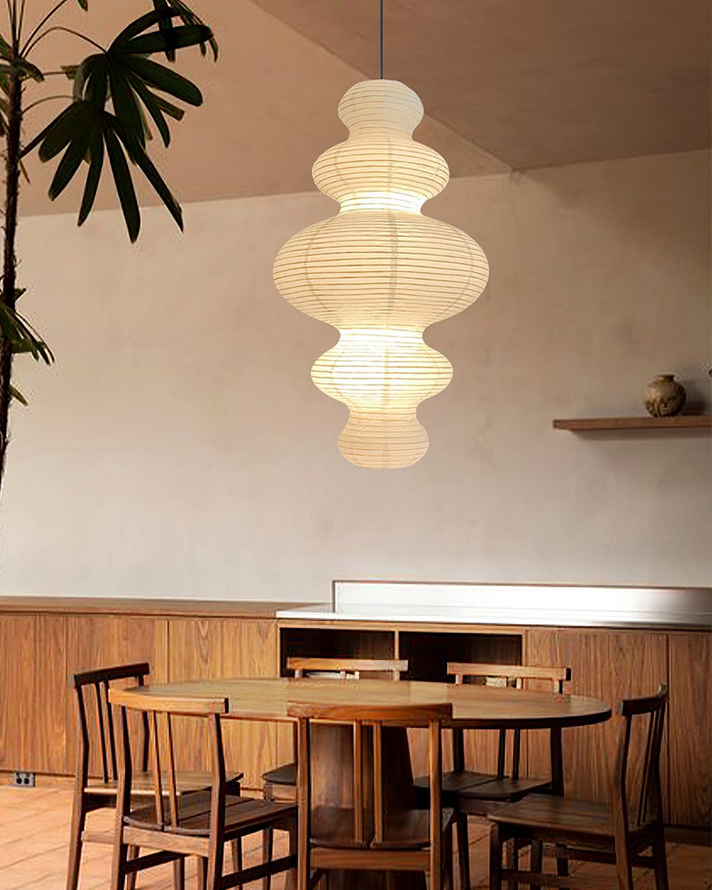 Penrellyn Paper Pendant Light-Moonnatur