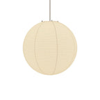 Dewavelle Paper Pendant Light-Moonnatur