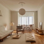 Dewavelle Paper Pendant Light-Moonnatur