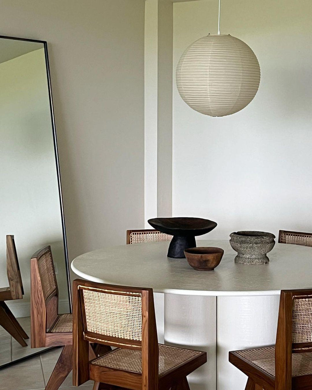 Dewavelle Paper Pendant Light-Moonnatur