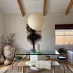 Dewavelle Paper Pendant Light-Moonnatur