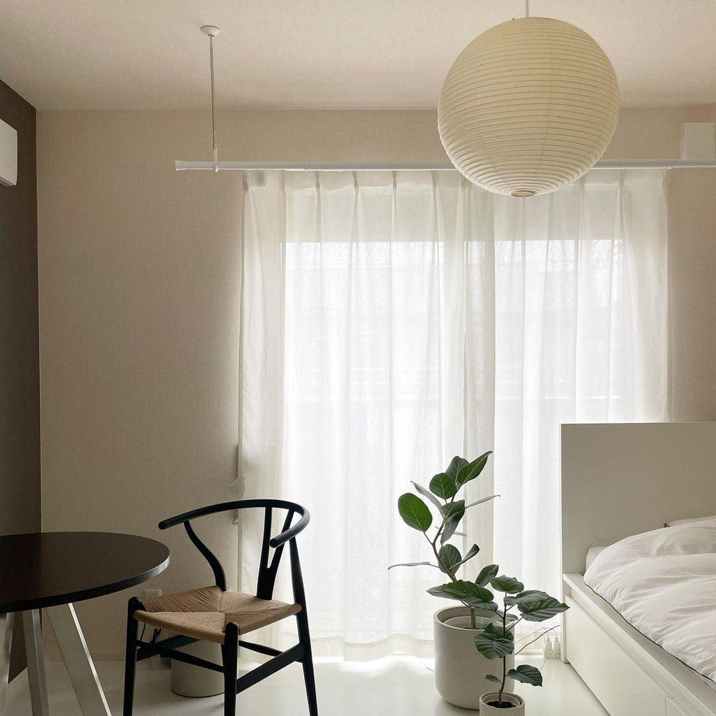 Dewavelle Paper Pendant Light-Moonnatur