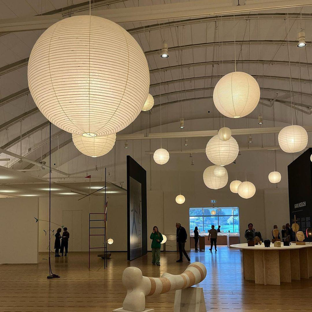 Dewavelle Paper Pendant Light-Moonnatur