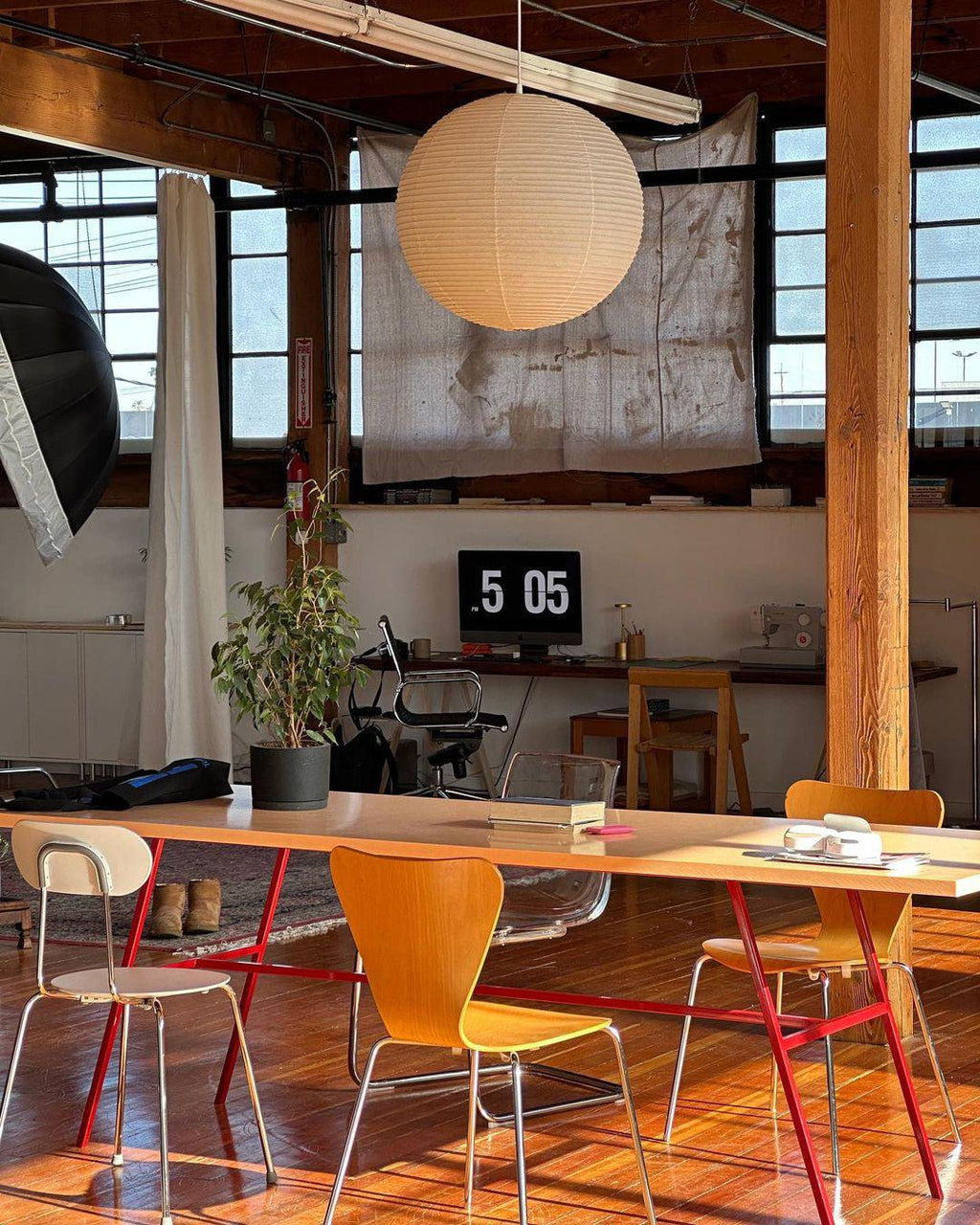 Dewavelle Paper Pendant Light-Moonnatur