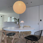 Dewavelle Paper Pendant Light-Moonnatur
