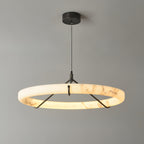 Wilvenmoss Alabaster Chandelier-Moonnatur
