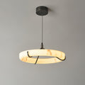 Wilvenmoss Alabaster Chandelier-Moonnatur
