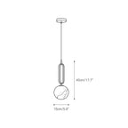 Rildenelis Alabaster Pendant Light-Moonnatur