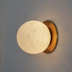 Mardenevia Alabaster Wall Light-Moonnatur