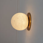 Mardenevia Alabaster Wall Light-Moonnatur
