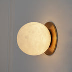 Mardenevia Alabaster Wall Light-Moonnatur