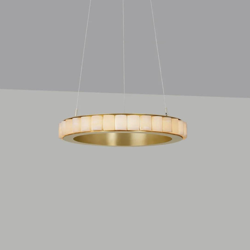Berelgrove Alabaster Chandelier-Moonnatur