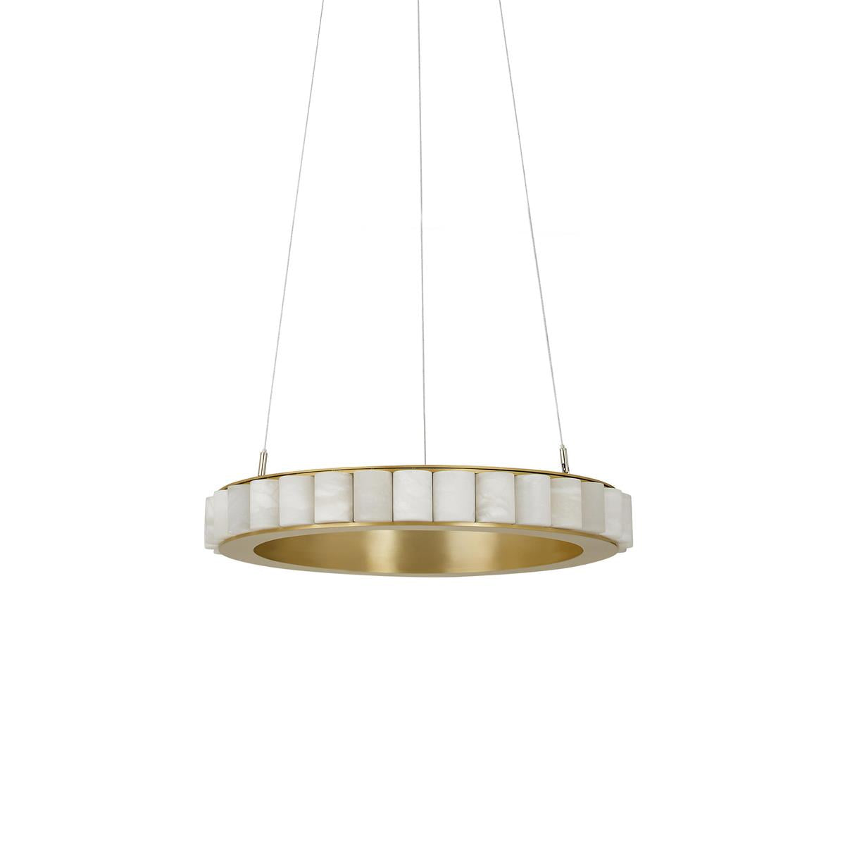 Berelgrove Alabaster Chandelier-Moonnatur