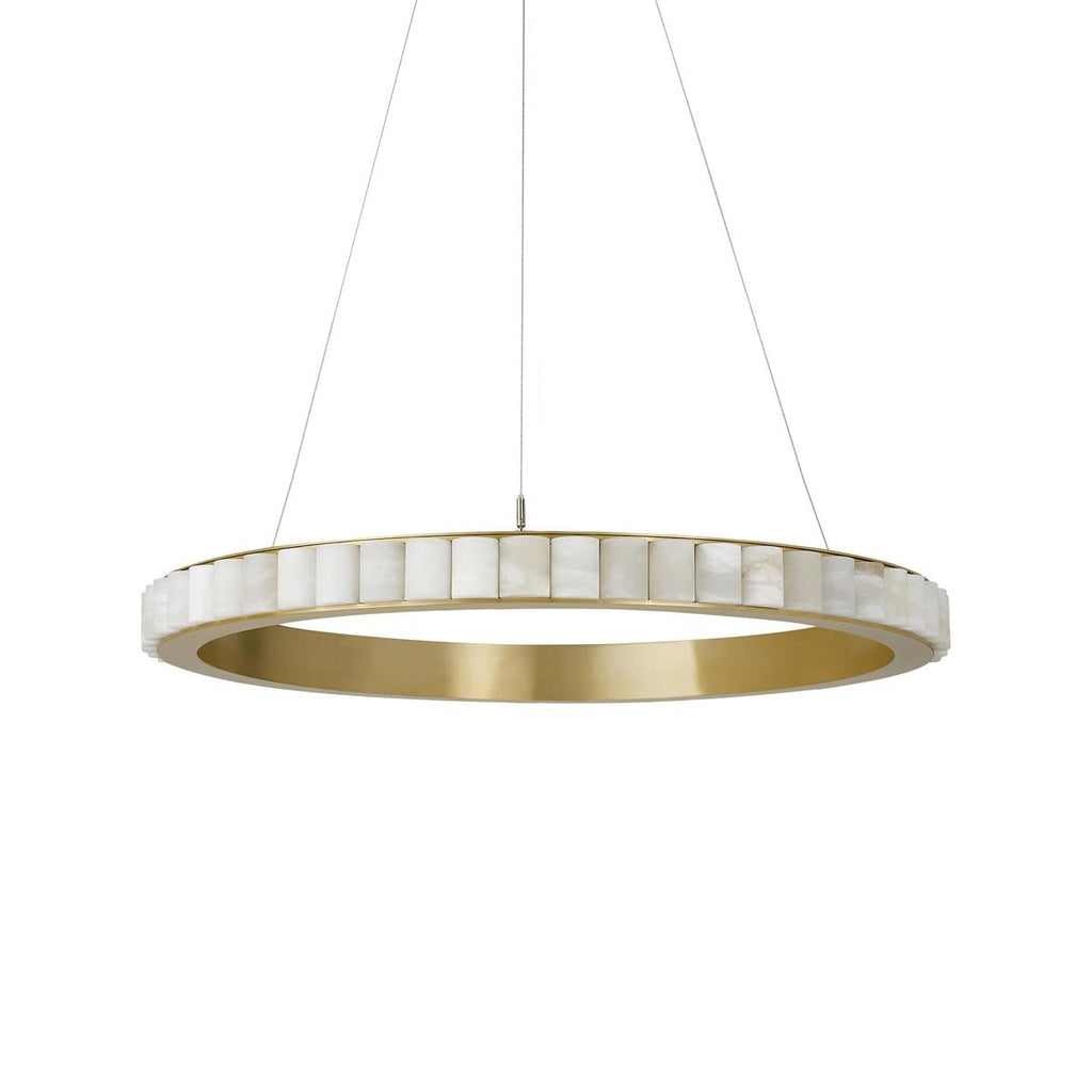 Berelgrove Alabaster Chandelier-Moonnatur