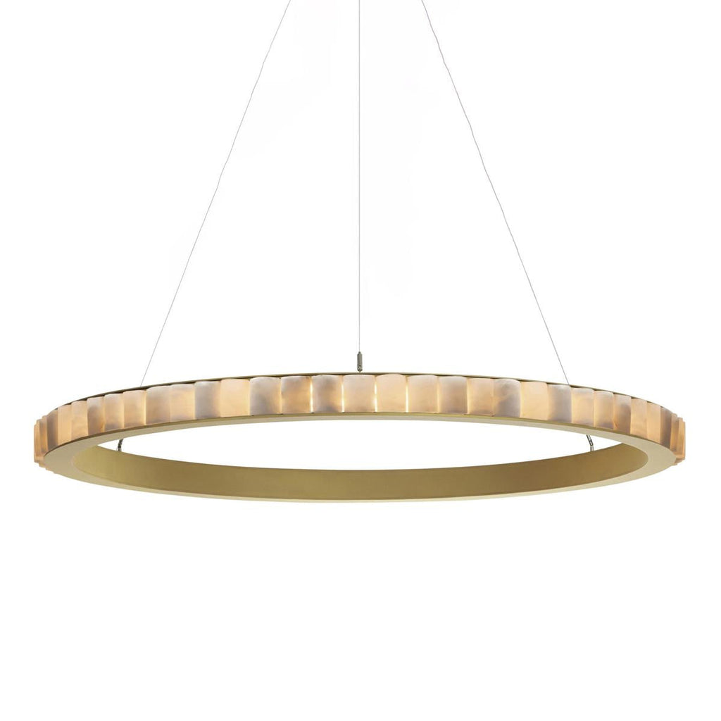 Berelgrove Alabaster Chandelier-Moonnatur