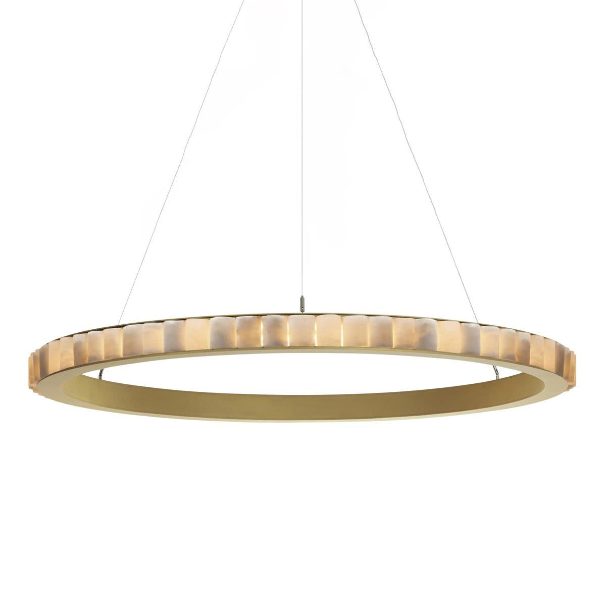 Berelgrove Alabaster Chandelier-Moonnatur