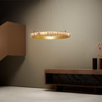 Berelgrove Alabaster Chandelier-Moonnatur