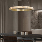 Berelgrove Alabaster Chandelier-Moonnatur
