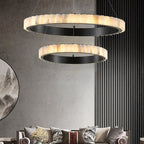 Berelgrove Alabaster Chandelier-Moonnatur