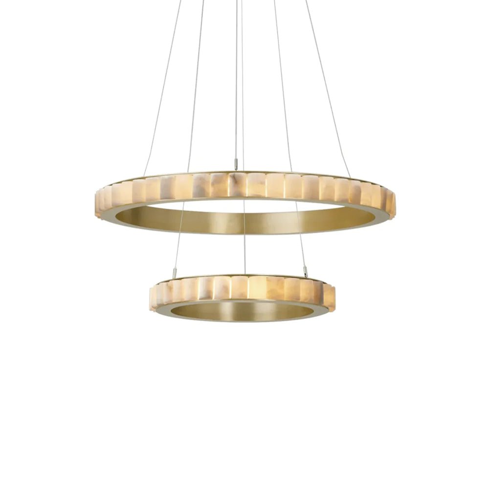 Berelgrove Alabaster Chandelier-Moonnatur