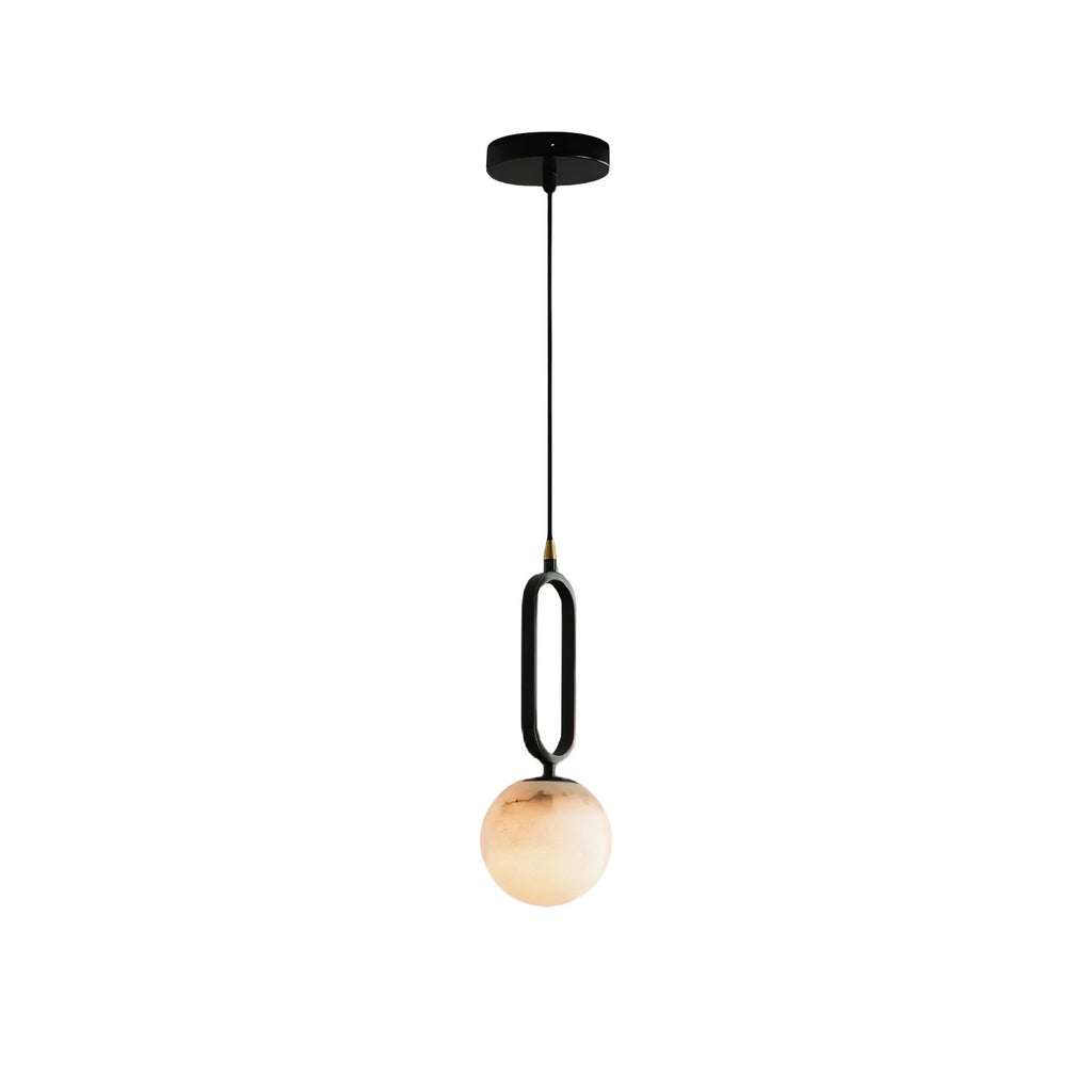 Rildenelis Alabaster Pendant Light-Moonnatur