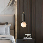 Rildenelis Alabaster Pendant Light-Moonnatur