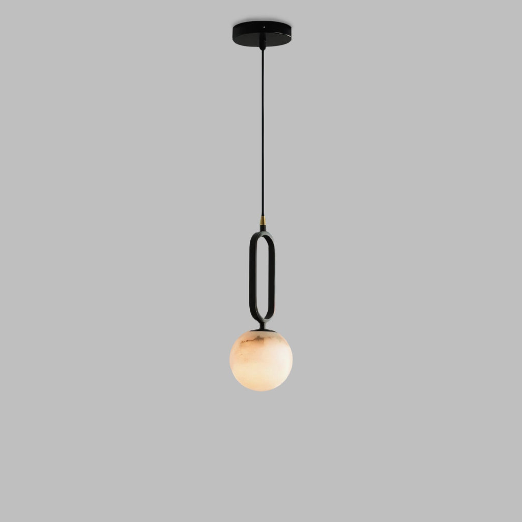 Rildenelis Alabaster Pendant Light-Moonnatur