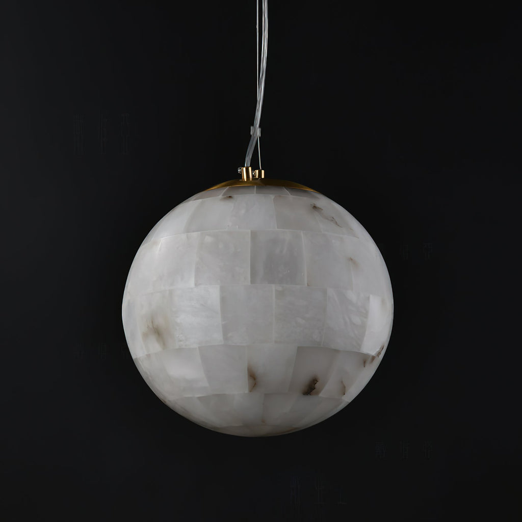 Renverenelle Alabaster Pendant Light-Moonnatur