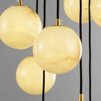 Vardenwood Alabaster Pendant Light-Moonnatur