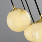 Vardenwood Alabaster Pendant Light-Moonnatur