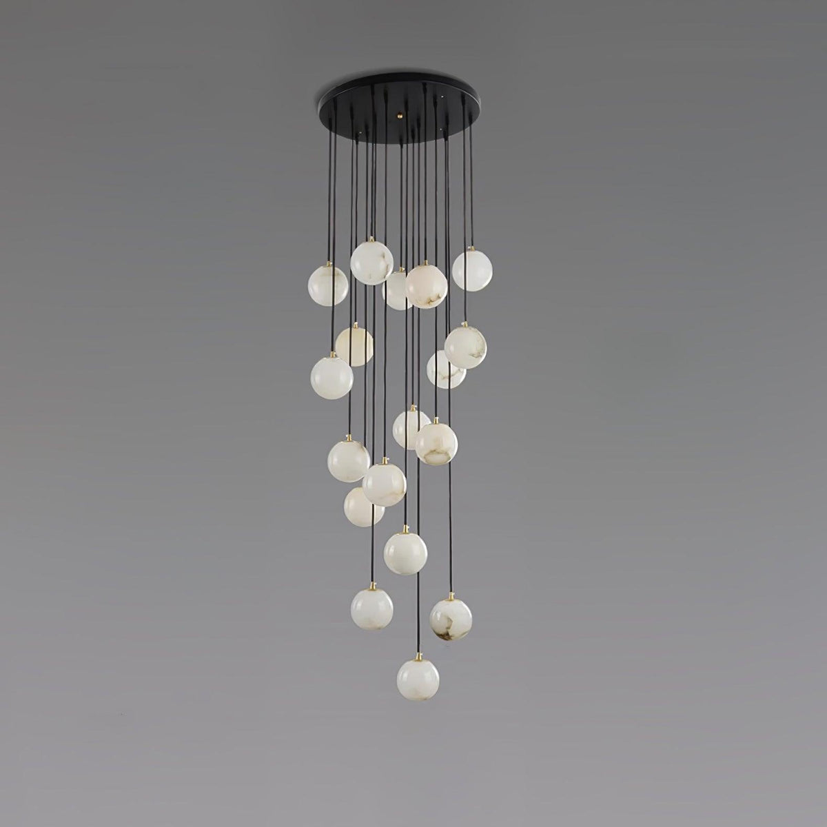 Vardenwood Alabaster Pendant Light-Moonnatur