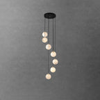 Vardenwood Alabaster Pendant Light-Moonnatur