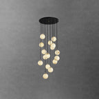 Vardenwood Alabaster Pendant Light-Moonnatur