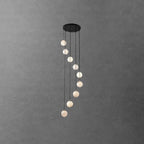 Vardenwood Alabaster Pendant Light-Moonnatur