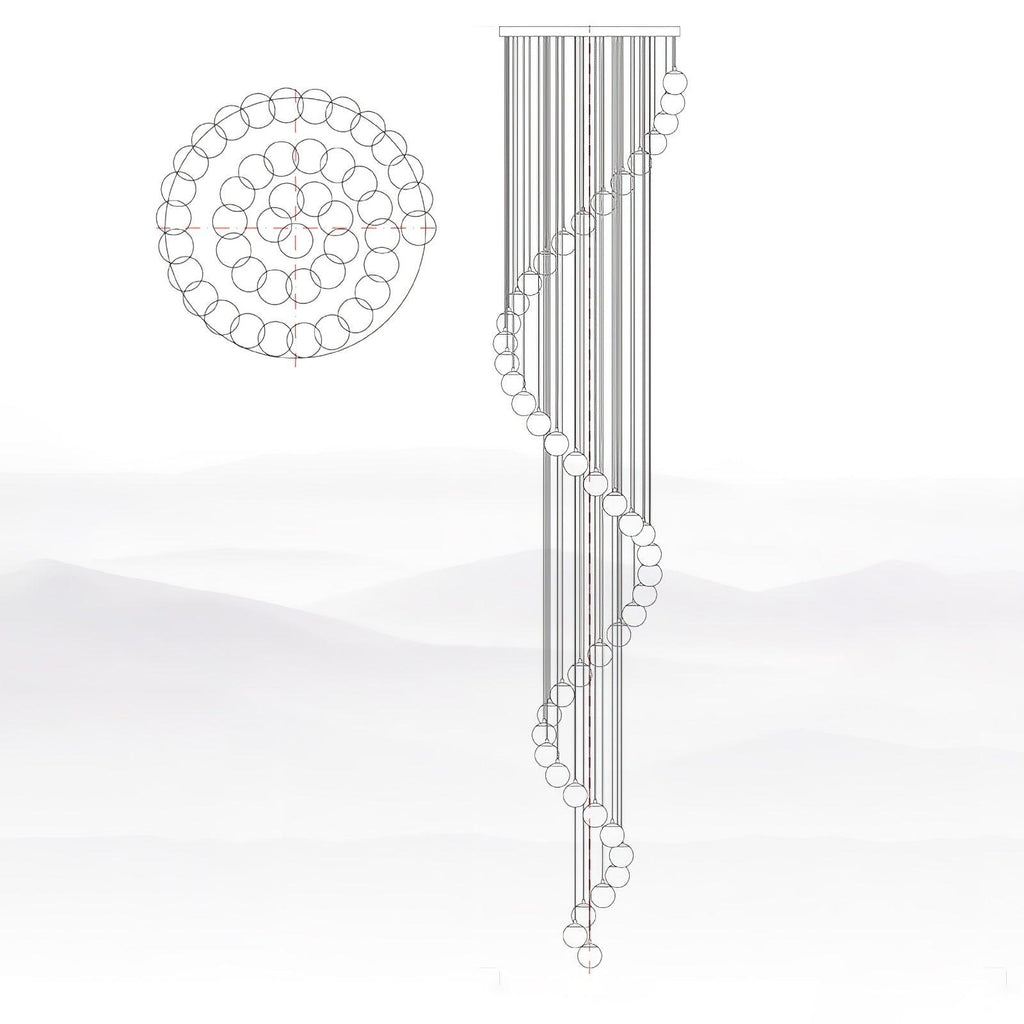 Vardenwood Alabaster Pendant Light-Moonnatur