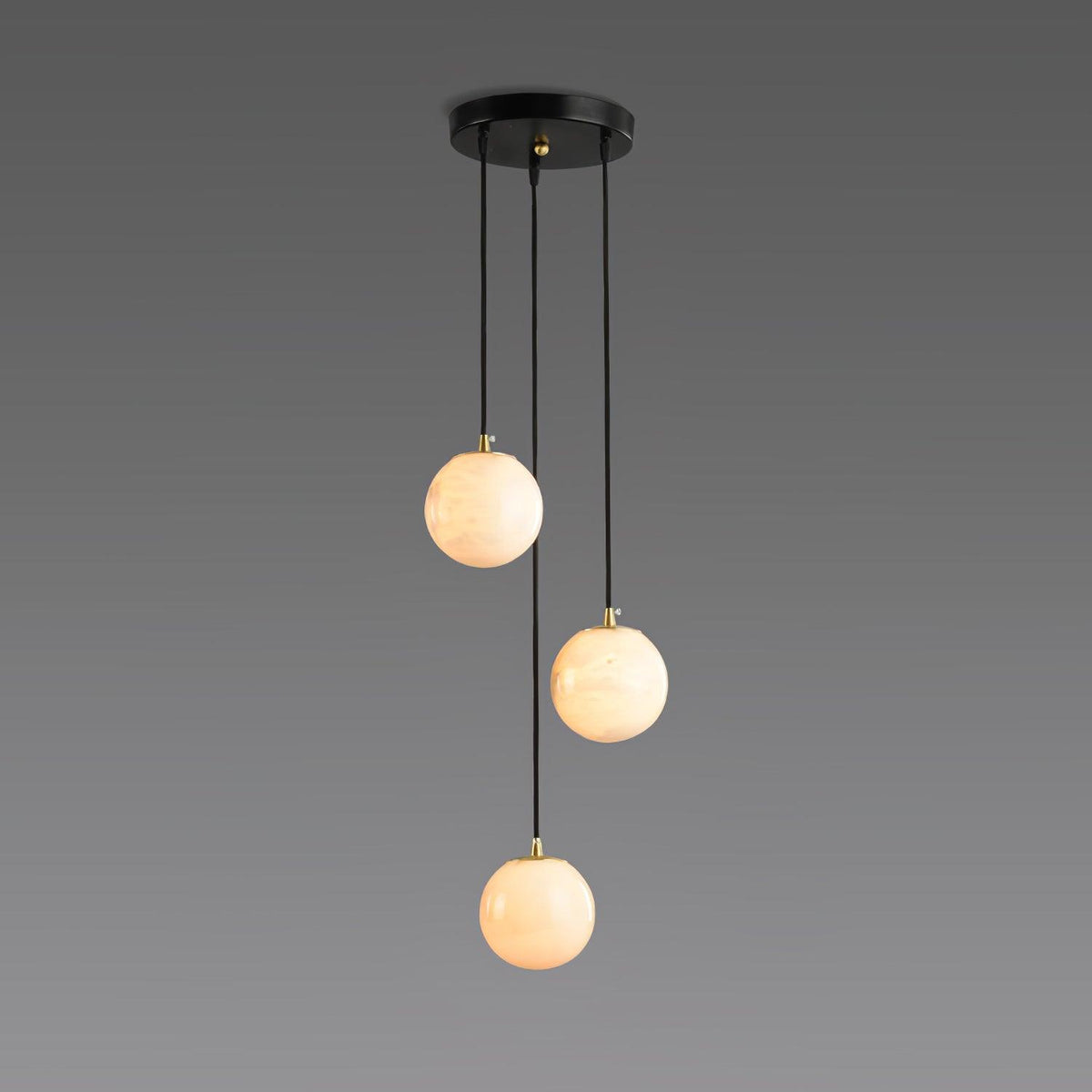Vardenwood Alabaster Pendant Light-Moonnatur