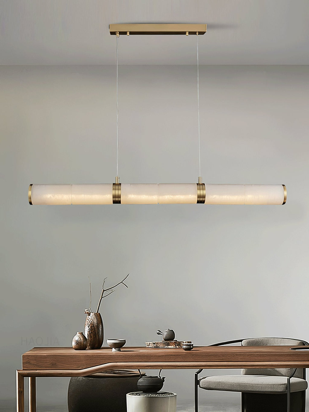 Norrelena Alabaster Pendant Light-Moonnatur