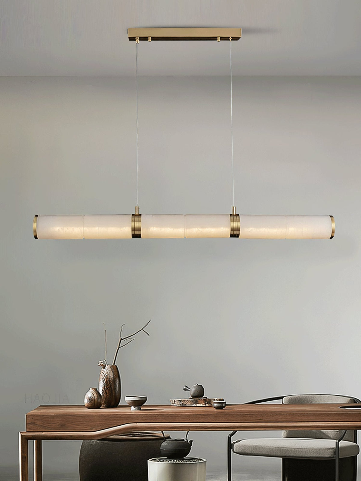 Norrelena Alabaster Pendant Light-Moonnatur