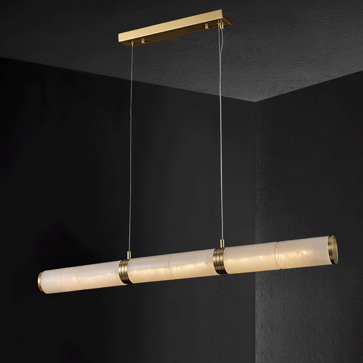 Norrelena Alabaster Pendant Light-Moonnatur